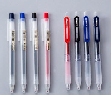 Black and white students use pens for exams